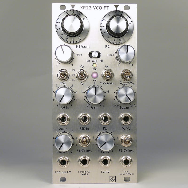 XR22 VCO FT - VCO with Amplitude Modulation and FSK - Minijack Version image 1