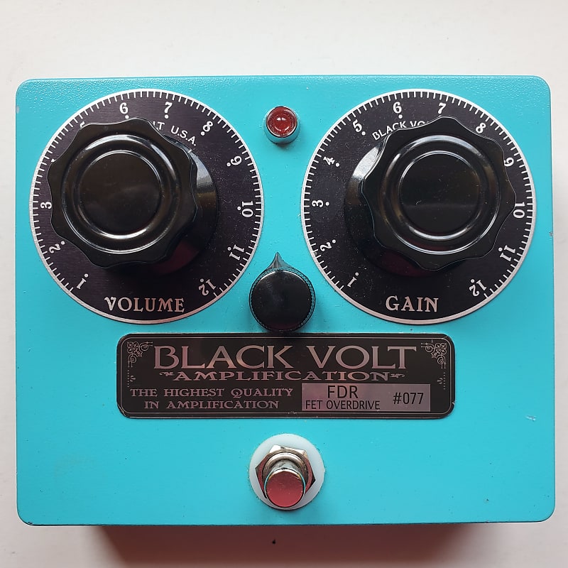 Black Volt Amplification FET Overdrive 2020 Blue image 1