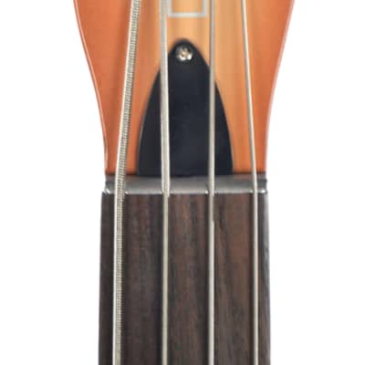 Danelectro 59DC Long Scale 4-String Bass Guitar, Pau Ferro Fingerboard, Copper Burst image 5
