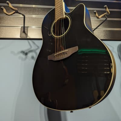 Ovation Celebrity Deluxe CC247 1996 Black Gloss | Reverb