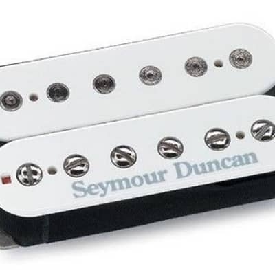 Seymour Duncan 11102-70-W Custom Custom High Output Humbucker Bridge Pickup, White image 1