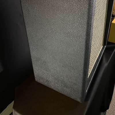 Kerry Wright Custom 4 x 8 Cab - Green Levant Finish Checker Board Grill Cloth & Trusonic  Speakers image 4