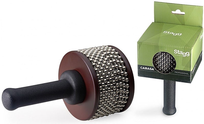 Stagg CABPRO-M - Medium Professional Wooden Cabasa Latin | Reverb