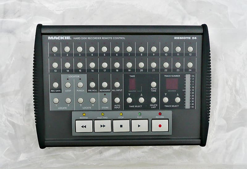 Mackie HDR​ 24/96 ​Hard Disk Remote Control Model Remote ​24