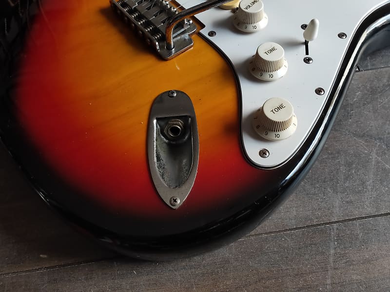 1970's Founder Electric Custom Stratocaster Sunburst (Made in