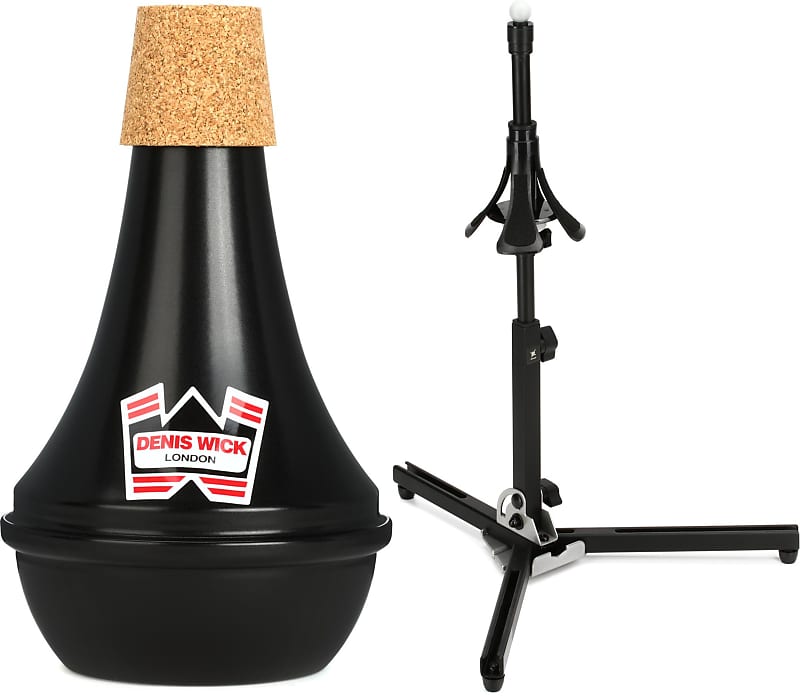 Denis Wick DW5526 Practice Mute for Trumpet Aluminum Bundle Reverb