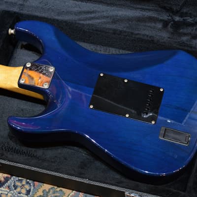 Aircraft AC Quilt Maple Top EMG HSH Deep Blue image 10
