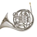 Holton H379 Double French Horn - Step-Up Nickel Silver, Large-Throated Bell