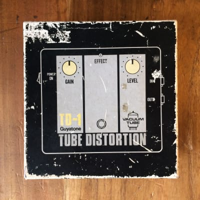 Guyatone TD-1 Tube Distortion-12AX7 Awesome real tube sounds