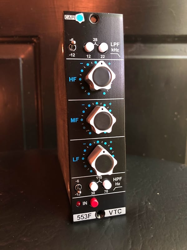 CAPI 553F 3Band InductorBased EQ Reverb
