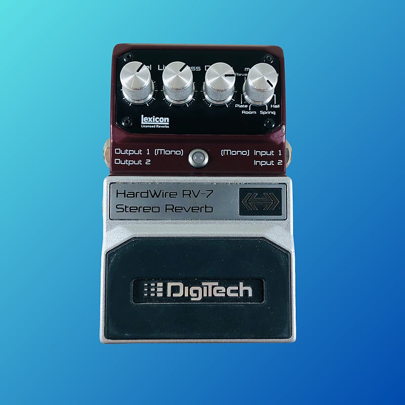 DigiTech RV-7 Stereo Reverb - エフェクター