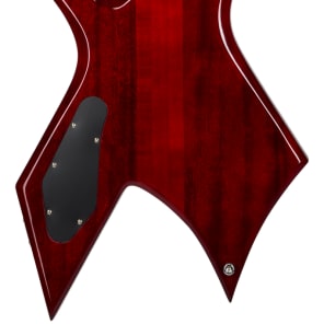 Bc Rich Warlock Electric Guitar Cherry Red Sunburst Finish Mk9-Wl-CRS w/Case image 3