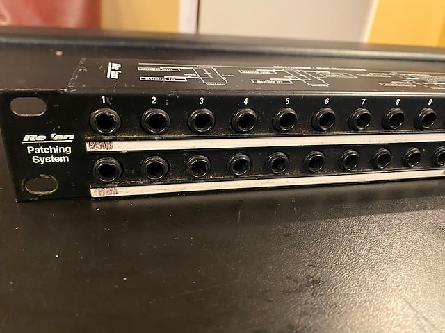 AP AUDIO 1/4 INCH PATCH BAY image 1