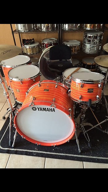 Yamaha club custom orange shop swirl