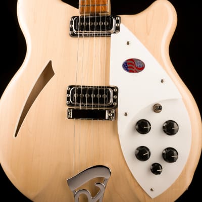 Rickenbacker 360 Mapleglo Semi Hollow Guitar With Case image 6