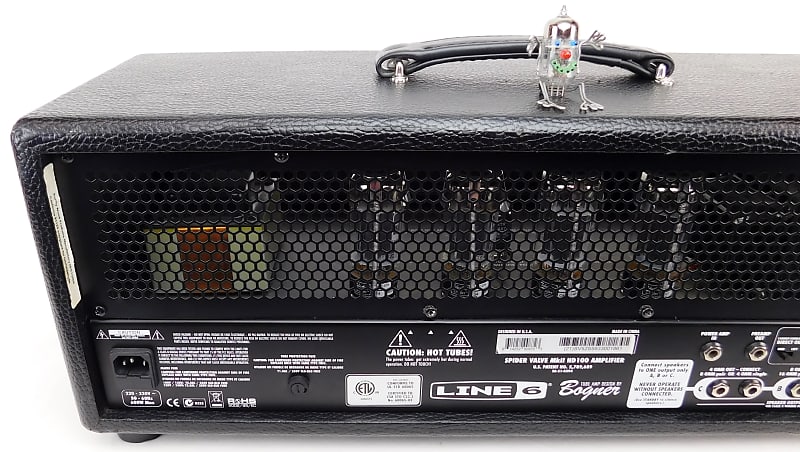 LINE 6 SPIDER VALVE HD100 Bogner ヘッドアンプ Line 6 Spider Valve HD100 Guitar Amplifier Review