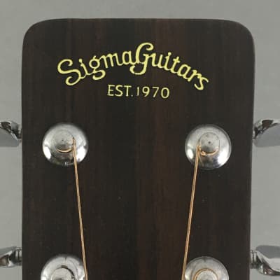 Vintage Lefty Sigma by Martin Est. 1970 DM 1980s Left D18 Styled Dreadnought Guitar Stand image 14