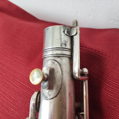 CONN NEW WONDER I TENOR SAX 115XXX SILVER ALL ORIGINAL, SOUNDS BEAUTIFULLY image 5