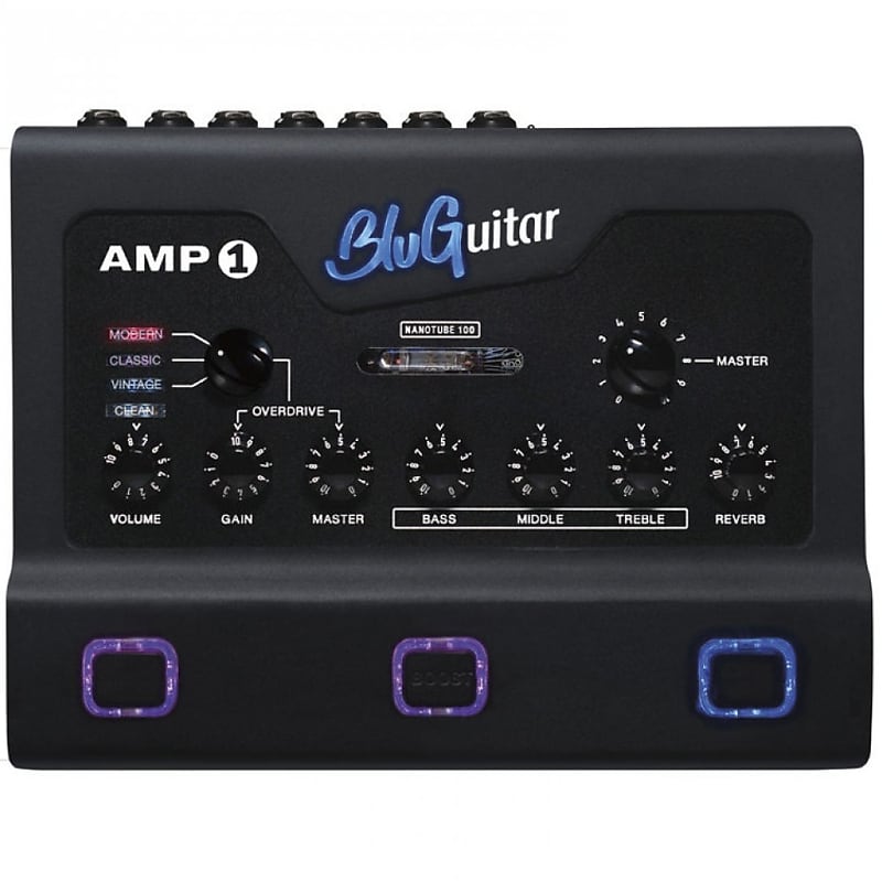 BluGuitar Amp1 Iridium Edition 100-Watt Nanotube Pedalboard Guitar Amp image 1