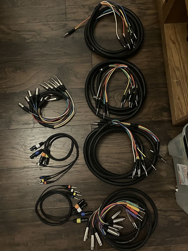 Studio snake bundle Reverb