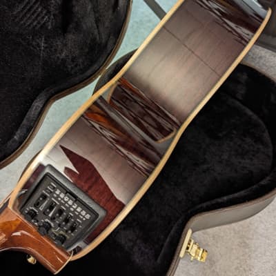 Takamine TSF-48C Acoustic/Elec. 2019 package, w/case, setup review, & shipping image 8