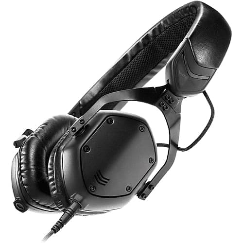 V-Moda XS-U-BK On-Ear Headphones (Matte Black Metal)  			