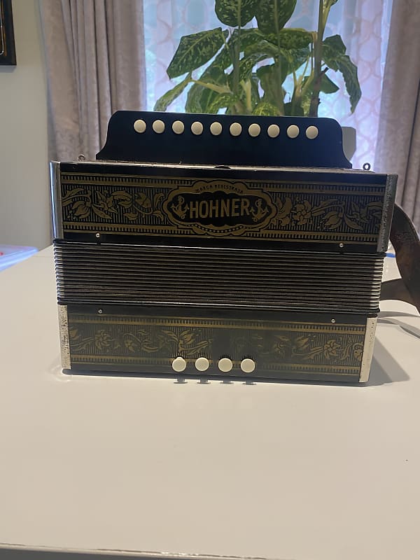 VINTAGE HOHNER 10 BUTTON DIATONIC ACCORDION MADE IN Reverb Australia