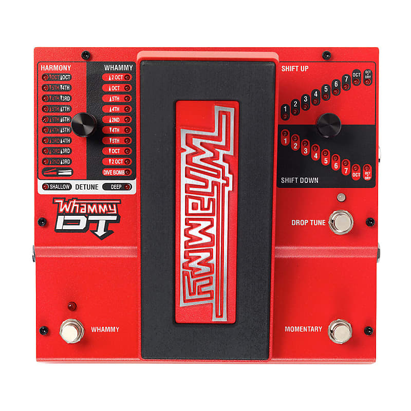 Digitech Whammy DT Classic Pitch Shifting Drop & Raised Tuning - 12x12x12 image 1