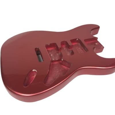 Solo ST Style Finished Guitar Body, Candy Apple Red for sale