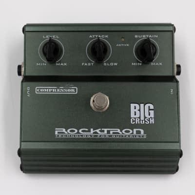 Rocktron Big Crush Compressor 2000s - Green for sale
