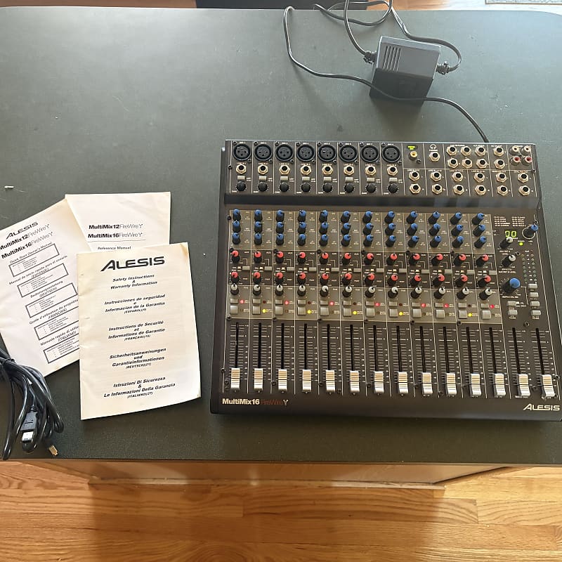 Alesis MultiMix 16 FireWire 16-Channel Mixer | Reverb