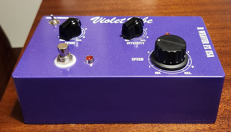 R. Weaver FX Violet Vibe w/ box & manual | Reverb