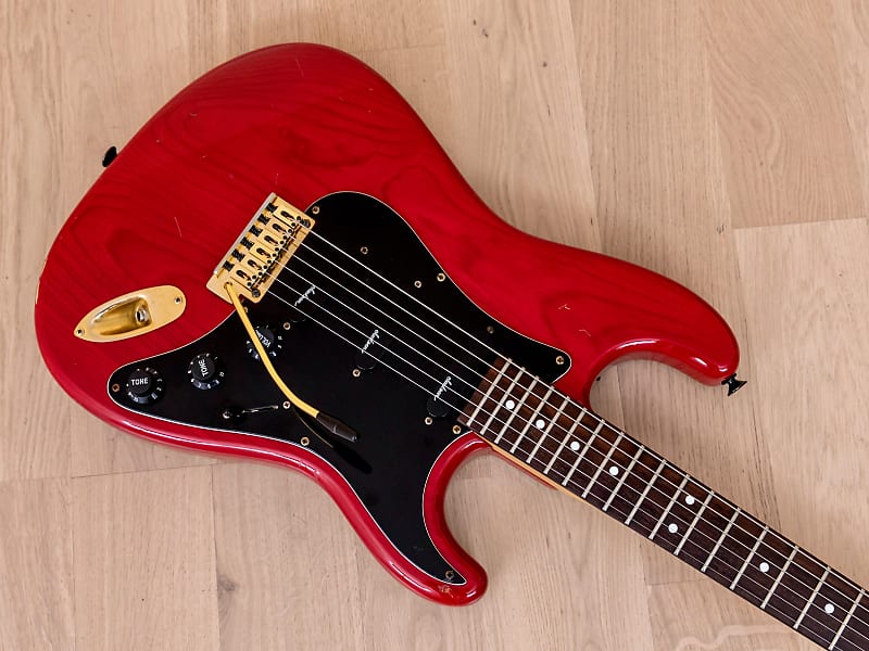 1990s Charvel by Jackson CST-070-SSS Super Strat See Through