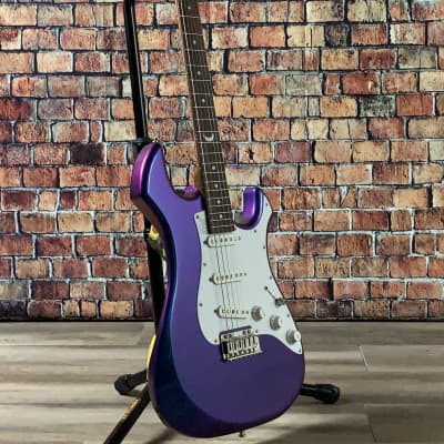Moon Guitars Custom Blood Moon 2020 - Blue Nebula (color shifting) image 6