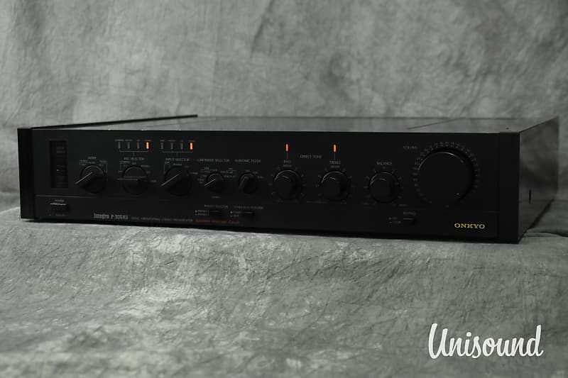 Integra F-306RS ステレオプリアンプ ONKYO ONKYO Integra P-306の仕様 オンキヨー/オンキョー