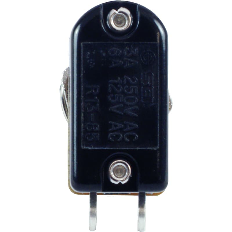 Footswitch SPST Momentary Solder Lugs Soft Switch Reverb