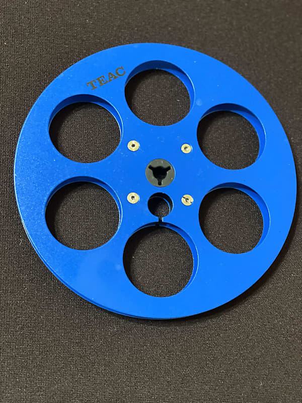 Handmade Take Up Metal Reel To Reel 2022 - Blue | Reverb