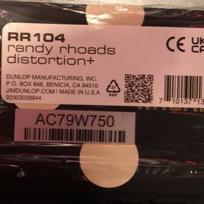 MXR RR104 Randy Rhoads 2024 - Black/Polka Dot | Reverb