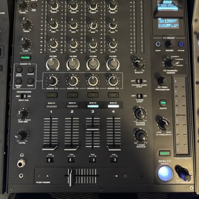 Denon DJ X1850 Prime 4-channel DJ Mixer with Effects and Serato  Compatibility