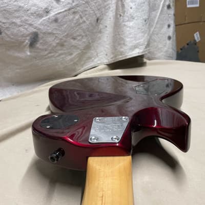 ESP LTD Eclipse Bolt-On Neck Singlecut Guitar - locking tuners missing backs! Red image 22