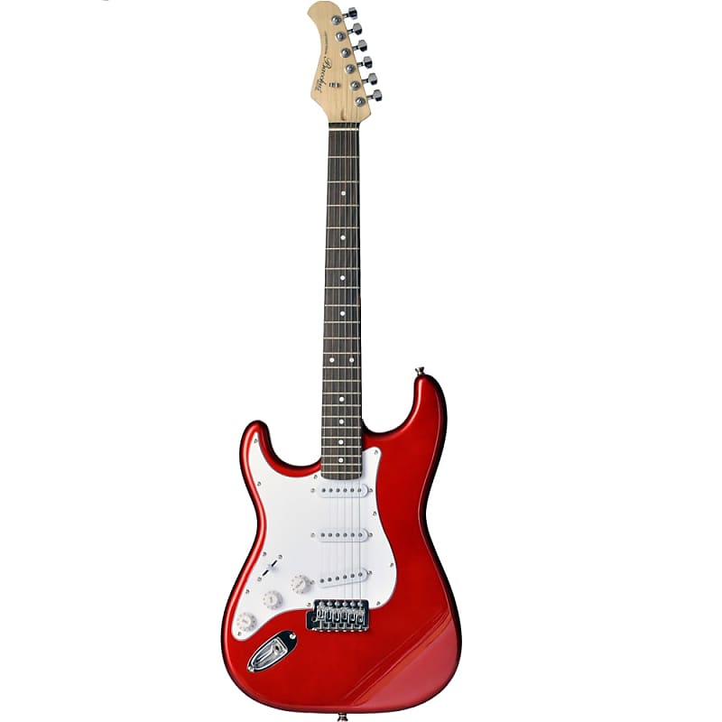 Bacchus BST-1R-LH CAR [LEFTY] Candy Apple Red Electric Guitar image 1