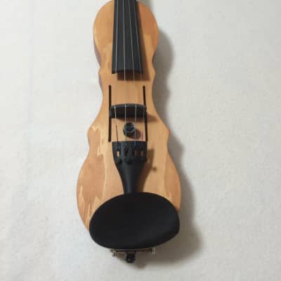Backpacker violin kit. 4/4 size acoustic/electric travel fiddle image 1