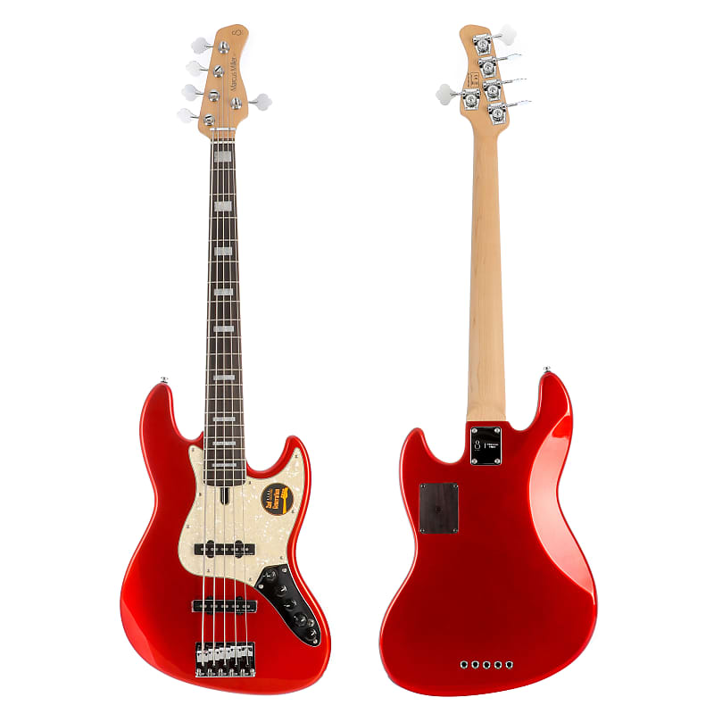 Sire Marcus Miller V7 Alder-5 Bass Guitar - Bright Metallic