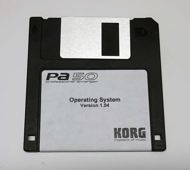 Korg PA 50 Operating System 1.04 Update Disk image 1