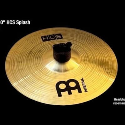 Meinl Cymbals HCS Ultimate Cymbal Pack with Free 16-Inch Trash Crash (Used/Mint)(New) image 7