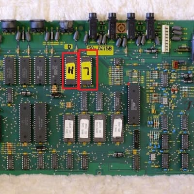 Ensoniq SQ-80 v1.80 set of OS ROMs (both lower and upper EEPROM included) SQ80 image 2