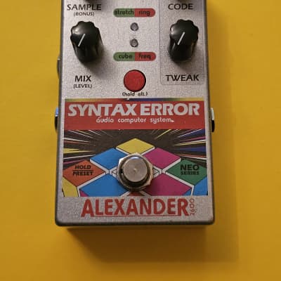 Reverb.com listing, price, conditions, and images for alexander-pedals-syntax-error