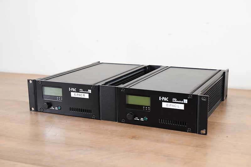 D&b Audiotechnik E-PAC/D Dual E-PAC Power Amplifiers (church | Reverb