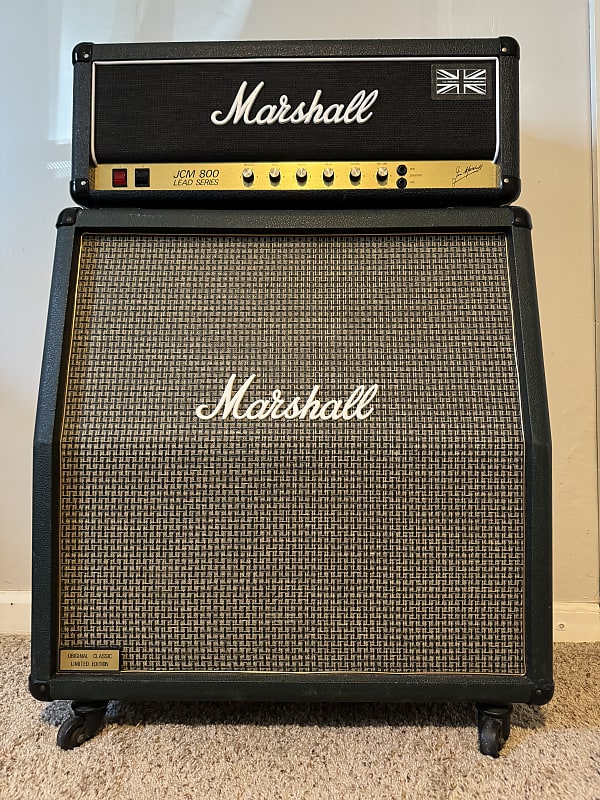 Vintage 1986 Marshall Classic Limited Edition 1960A ( JCM800 smallbox 2204s)