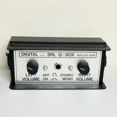 Sonic Rainbow Labs SRL Q-BOX Cue Mix Headphone Box (vintage) image 2